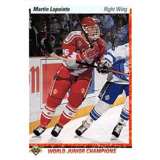 Řadové karty - Lapointe Martin - 1990-91 Upper Deck No.467