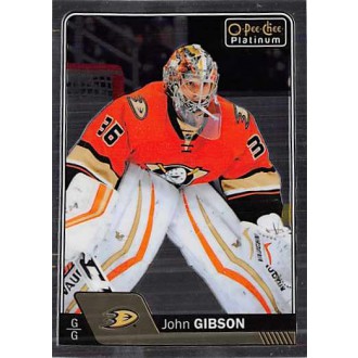 Řadové karty - Gibson John - 2016-17 O-Pee-Chee Platinum No.74
