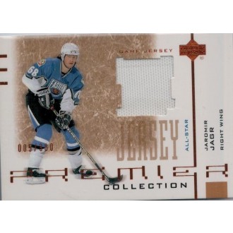 Jersey karty - Jágr Jaromír - 2001-02 Premier Collection Jerseys No.B-JA