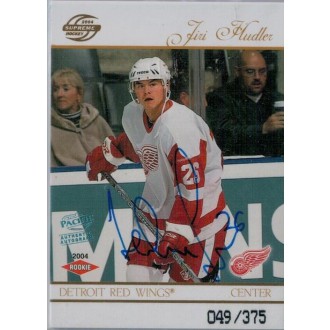 Podepsané karty - Hudler Jiří - 2003-04 Supreme No.117