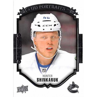 Insertní karty - Shinkaruk Hunter - 2015-16 Upper Deck UD Portraits No.P79