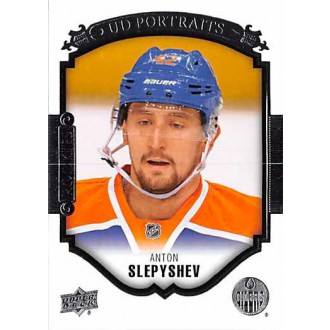Insertní karty - Slepyshev Anton - 2015-16 Upper Deck UD Portraits No.P82