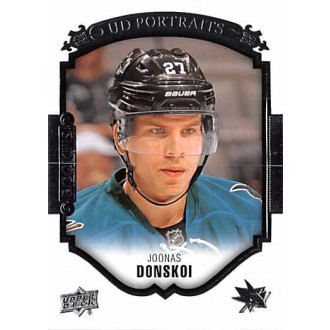 Insertní karty - Donskoi Joonas - 2015-16 Upper Deck UD Portraits No.P88