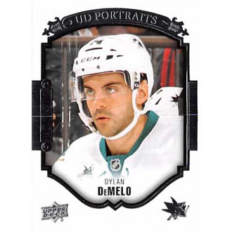 Insertní karty - DeMelo Dylan - 2015-16 Upper Deck UD Portraits No.P96