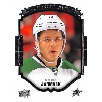 Insertní karty - Janmark Mattias - 2015-16 Upper Deck UD Portraits No.P97