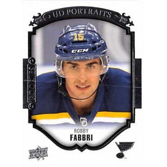 Insertní karty - Fabbri Robby - 2015-16 Upper Deck UD Portraits No.P105