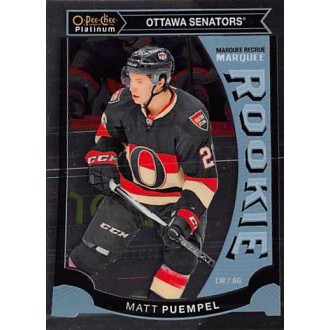 Insertní karty - Puempel Matt - 2015-16 O-Pee-Chee Platinum Marquee Rookies No.M11
