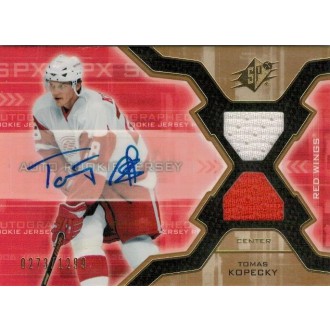 Podepsané karty - Kopecký Tomáš - 2006-07 SPx No.176