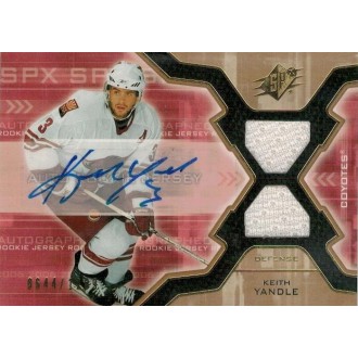 Podepsané karty - Yandle Keith - 2006-07 SPx No.194