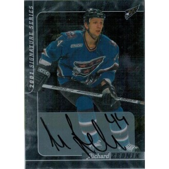 Podepsané karty - Zedník Richard - 2000-01 BAP Signature Series Autographs No.57