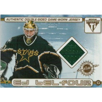 Jersey karty - Belfour Ed, Turgeon Pierre - 2001-02 Titanium Double-Sided Jerseys No.65