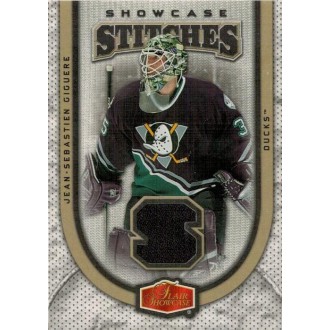 Jersey karty - Giguere Jean-Sebastien - 2006-07 Flair Showcase Stitches No.SS-JG