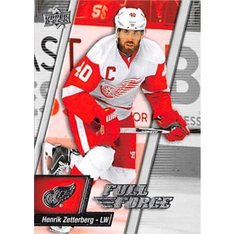 Řadové karty - Zetterberg Henrik - 2015-16 Full Force No.16