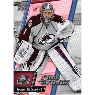 Řadové karty - Varlamov Semyon - 2015-16 Full Force No.17