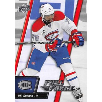 Řadové karty - Subban P.K. - 2015-16 Full Force No.34