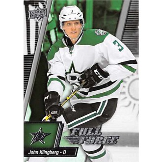 Řadové karty - Klingberg John - 2015-16 Full Force No.50
