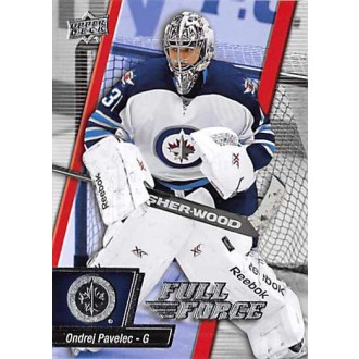 Řadové karty - Pavelec Ondřej - 2015-16 Full Force No.88