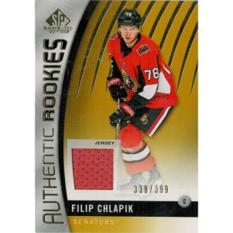 Jersey karty - Chlapík Filip - 2017-18 SP Game Used Gold No.129