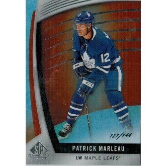 Paralelní karty - Marleau Patrick - 2017-18 SP Game Used Orange Rainbow No.33