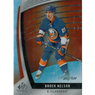 Paralelní karty - Nelson Brock - 2017-18 SP Game Used Orange Rainbow No.26