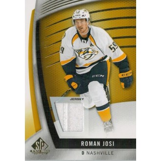Jersey karty - Josi Roman - 2017-18 SP Game Used Gold No.22