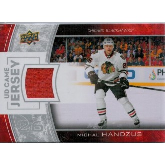 Jersey karty - Handzuš Michal - 2013-14 Upper Deck Game Jerseys No.GJ-MH
