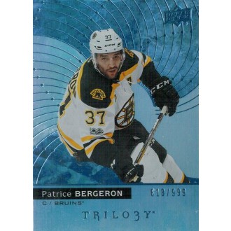 Paralelní karty - Bergeron Patrice - 2017-18 Trilogy Blue No.44