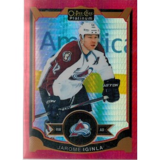 Paralelní karty - Iginla Jarome - 2015-16 O-Pee-Chee Platinum Red Prism  No.85