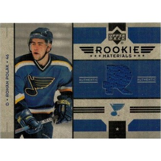 Jersey karty - Polák Roman - 2006-07 Upper Deck Rookie Materials No.RM-RO