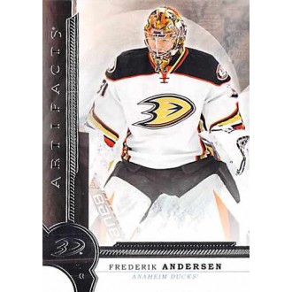 Řadové karty - Andersen Frederik  - 2016-17 Artifacts No.16