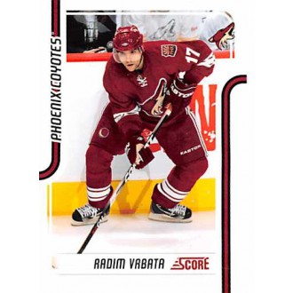 Paralelní karty - Vrbata Radim - 2011-12 Score Glossy No.358