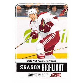 Paralelní karty - Vrbata Radim - 2011-12 Score Glossy No.5