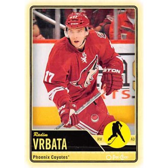 Řadové karty - Vrbata Radim - 2012-13 O-Pee-Chee No.406