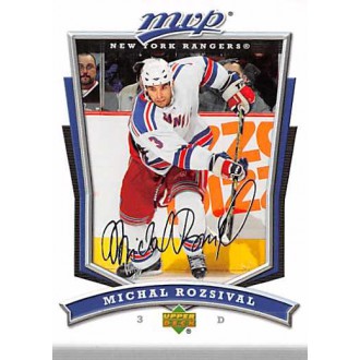 Řadové karty - Rozsíval Michal - 2007-08 MVP No.226