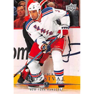 Řadové karty - Rozsíval Michal - 2008-09 Upper Deck No.384