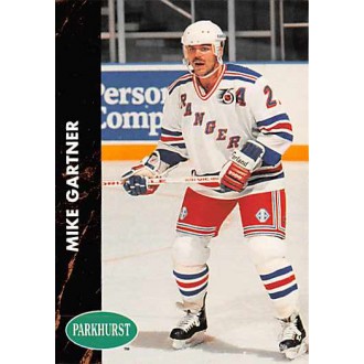 Řadové karty - Gartner Mike - 1991-92 Parkhurst No.122