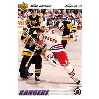 Řadové karty - Gartner Mike - 1991-92 Upper Deck French No.247