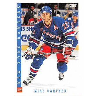 Řadové karty - Gartner Mike - 1993-94 Score Canadian No.2