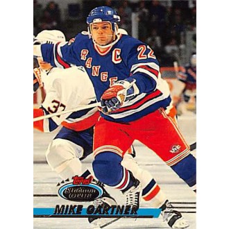 Řadové karty - Gartner Mike - 1993-94 Stadium Club No.110