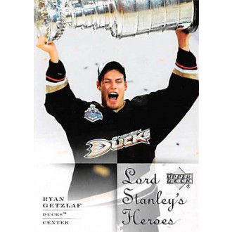 Insertní karty - Getzlaf Ryan - 2007-08 Upper Deck Lord Stanleys Heroes No.LSH6
