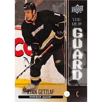 Insertní karty - Getzlaf Ryan - 2008-09 Upper Deck The New Guard No.NE13