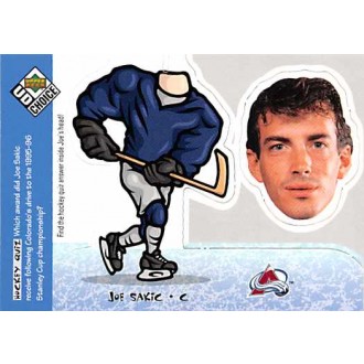 Insertní karty - Sakic Joe - 1998-99 UD Choice Mini Bobbing Head No.BH19