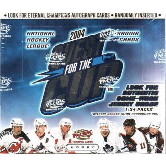 Boxy karet NHL - Quest for the Cup Hockey Hobby Box 2003-04