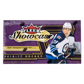 Boxy karet NHL - Fleer Showcase Hockey Hobby Box 2016-17