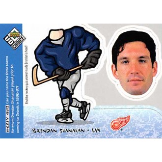 Insertní karty - Shanahan Brendan - 1998-99 UD Choice Mini Bobbing Head No.BH24