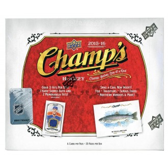 Boxy karet NHL - Champs Hockey Hobby Box 2015-16