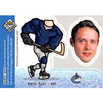Insertní karty - Bure Pavel - 1998-99 UD Choice Mini Bobbing Head No.BH30