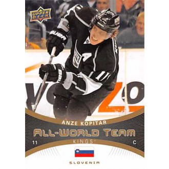 Insertní karty - Kopitar Anze - 2010-11 Upper Deck All World Team No.AW10