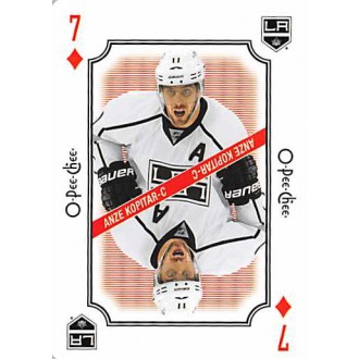 Insertní karty - Kopitar Anze - 2016-17 O-Pee-Chee Playing Cards No.7