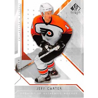 Řadové karty - Carter Jeff - 2006-07 SP Authentic No.30